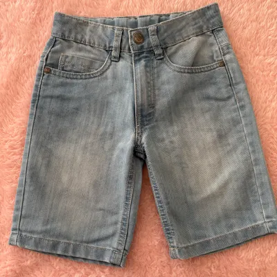 Short en jean bleu clair - 6 ans 